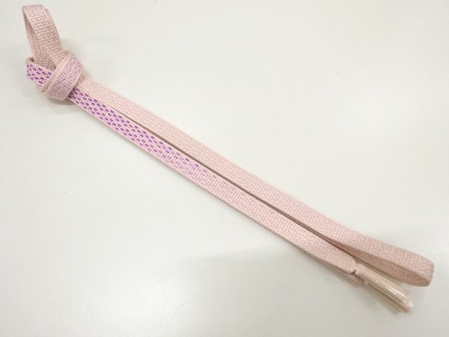 JAPANESE KIMONO / UNUSED HAND-TIED OBIJIME